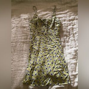 Urban Outfitters Tie-Front Mini Dress Never Worn Size Small Petite